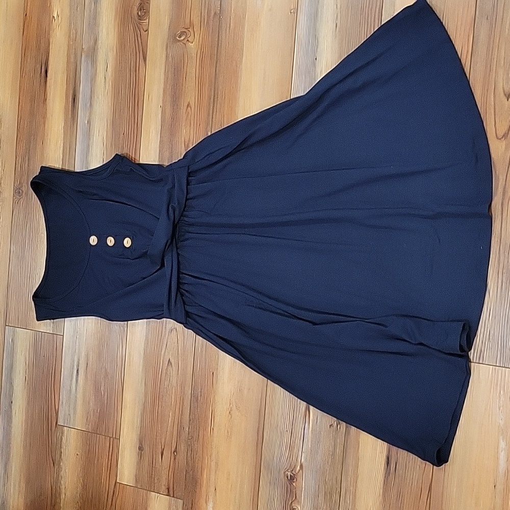 Shein navy dress